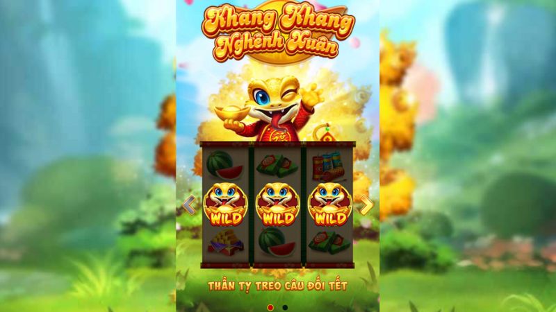 Khang Khang Nghênh Xuân Slot tại nổ hũ Vibet