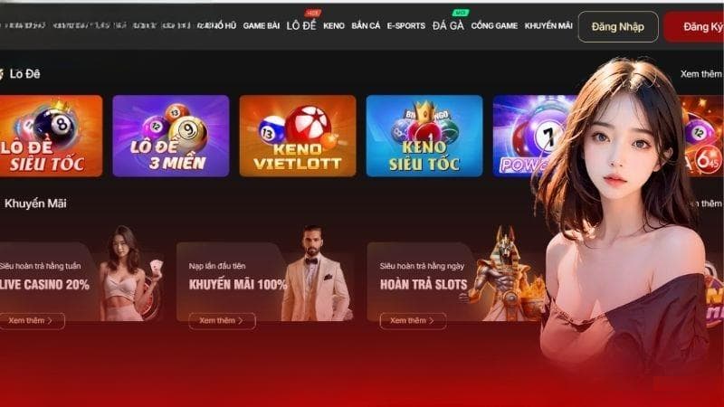 Sảnh lô đề trực tuyến tại nhà cái Vibet